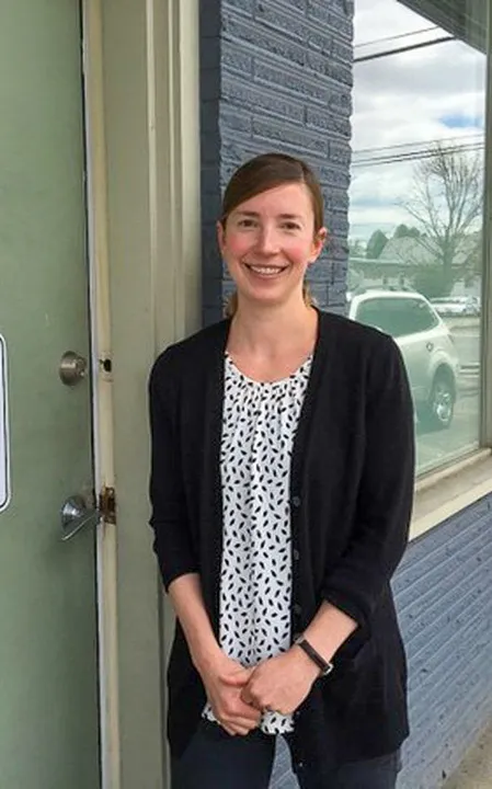 Sarah Loftin en el aula