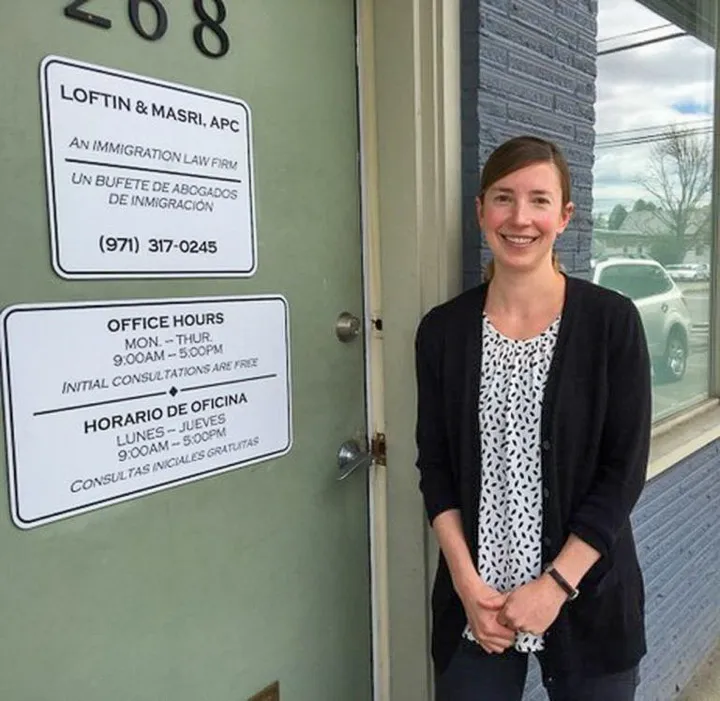 Sarah Loftin, abogada de inmigraci&oacute;n en Loftin and Masri Law Firm
